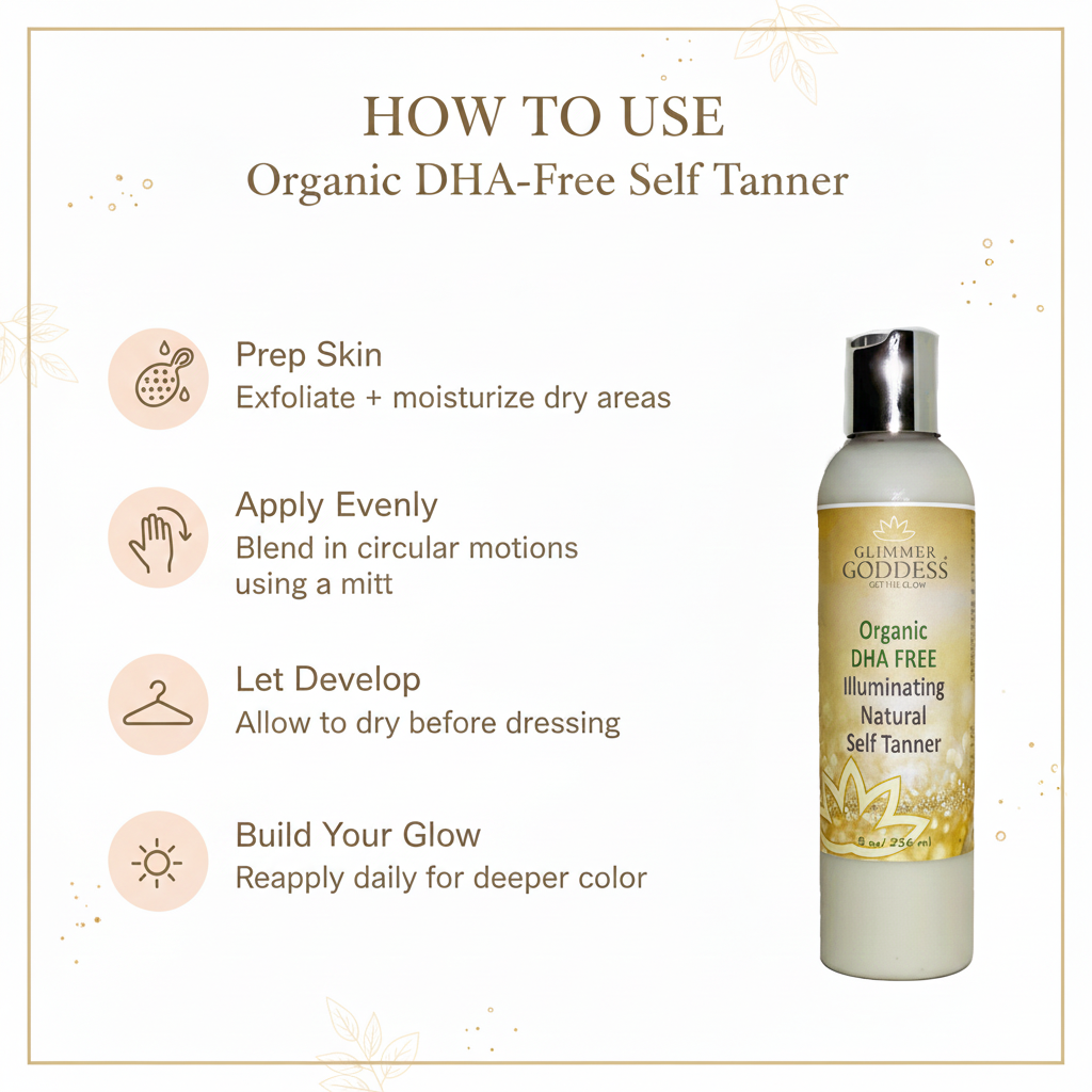 DHA‑Free Self Tanner for Sensitive Skin – Glow-4
