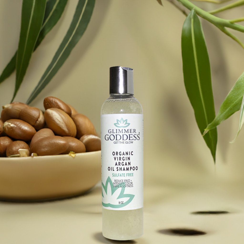 Organic Sulfate-Free Shampoo with Argan Oil for Healthy Hair-2