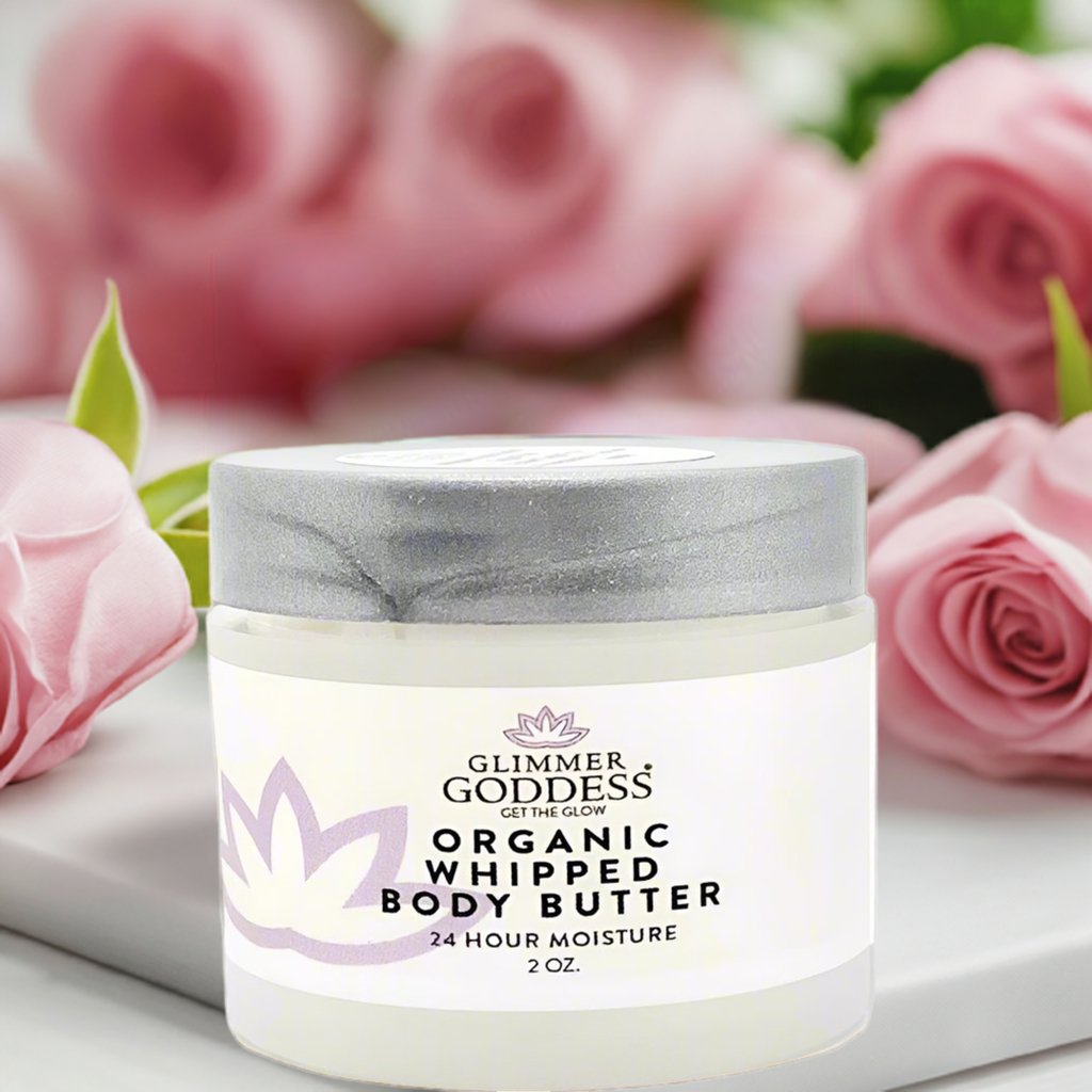 Organic Whipped Body Butter 2 oz – Mini Travel Size for Dry Skin & Eczema-3