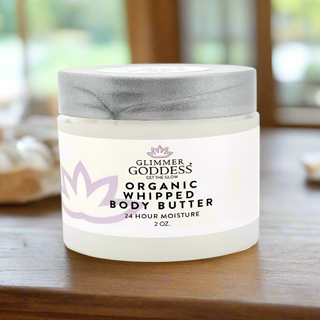 Organic Whipped Body Butter 2 oz – Mini Travel Size for Dry Skin & Eczema-2