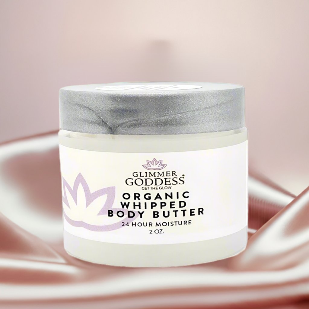 Organic Whipped Body Butter 2 oz – Mini Travel Size for Dry Skin & Eczema-4